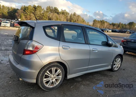 2009 Honda Fit Sport из США, поврежденный, VIN JHMGE88499S068559